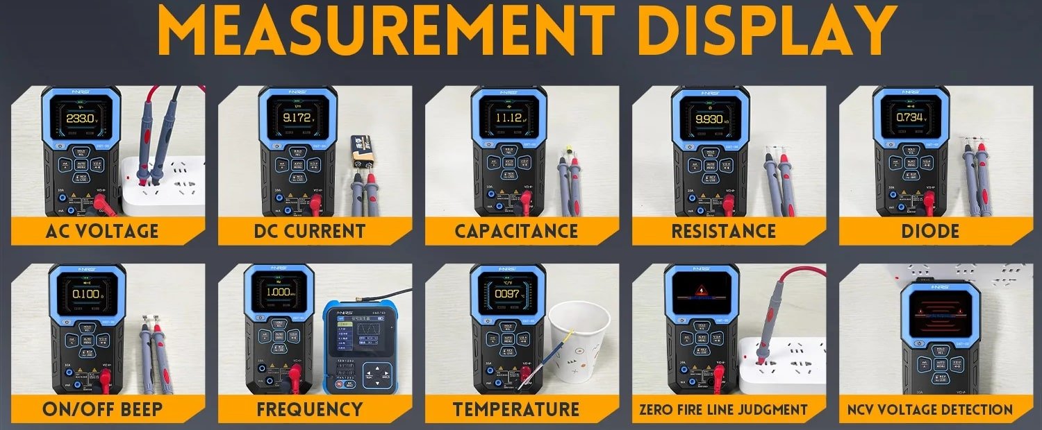 Fnirsi Dmt Digital Multimeter Kunkune