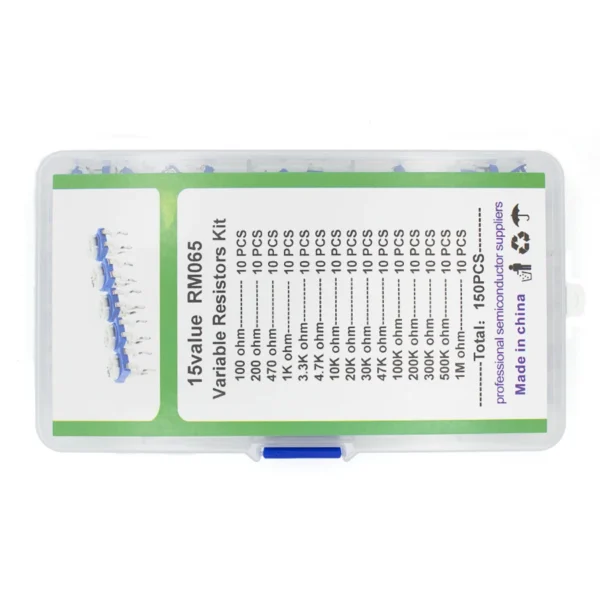150pcs RM065 Trimmer Potentiometer Kit 4