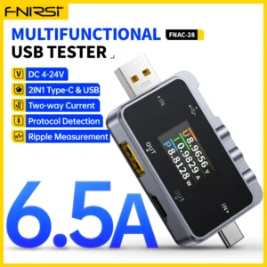 FNIRSI FNAC-28 Type-C 2 IN 1 USB Tester