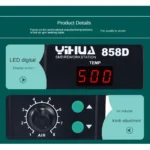 YIHUA 858D Hot Air Station SMD BGA Rework Station 6
