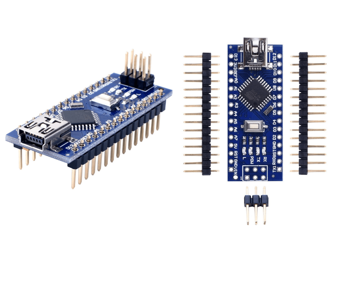 ELEGOO Nano Board CH 340/ATmega+328P Without USB Cable, Compatible with  Arduino Nano V3.0 (Nano x 3 Without Cable)