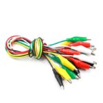 For DIY Double End Electrical Test Wire Aligator Clip