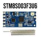 STM8S003F3U6 HC-12 433Mhz SI4463 Wireless Serial Port Module from kunkune.co.uk