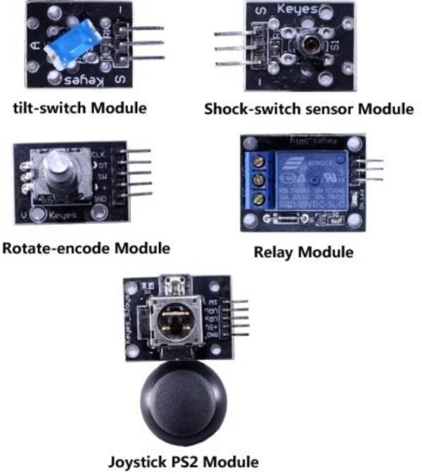 37pcs Sensor Kit for Arduino Online UK- Kunkune