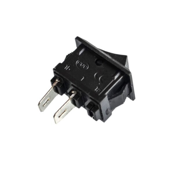5pcs Rocker Switch Mini Black OnOff 2 pin