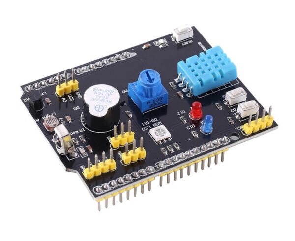 Arduino UNO Expansion Board with Temperature Humidity Sensor