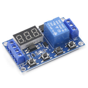 6-30V Relay Module Switch Trigger Time Delay Circuit Timer Cycle Adjustable