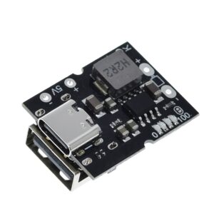 Type-C Lithium Battery Charging Protection Board USB 5V 2A Boost Converter