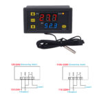 12V Temperature Controller Switch with Probe 20A Thermostat Control connect