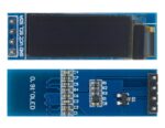 0.91 inch 128x32 Blue IIC I2C OLED LCD Display Module 3.3v 5v Arduino