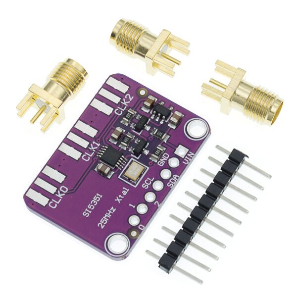 DC 3V-5V CJMCU-5351 Si5351A Si5351 I2C Clock Signal Generator Breakout ...