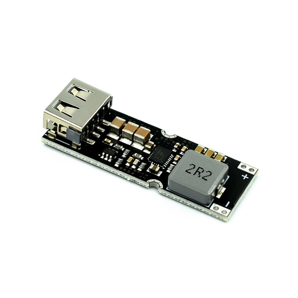 Single Cell Lithium Battery Boost Power Module Board size