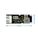Single Cell Lithium Battery Boost Power Module Board size