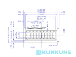 Kunkune LCD 1602 Module 