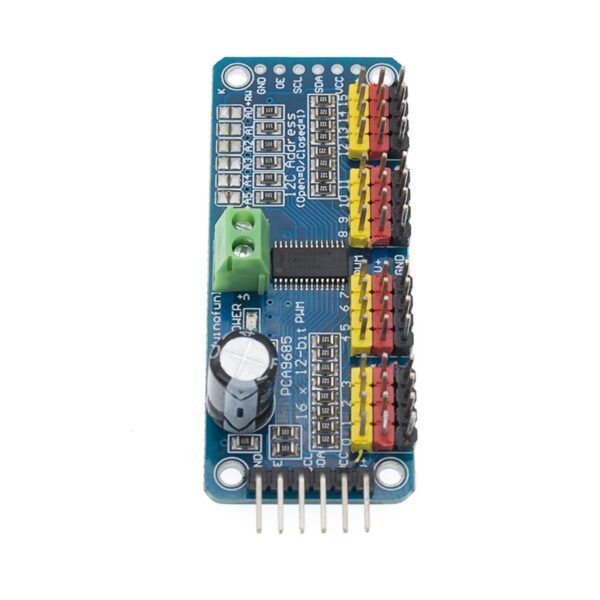 PCA9685PW 16-Channel I2C Servo Shield and LED PWM Driver Board For ...