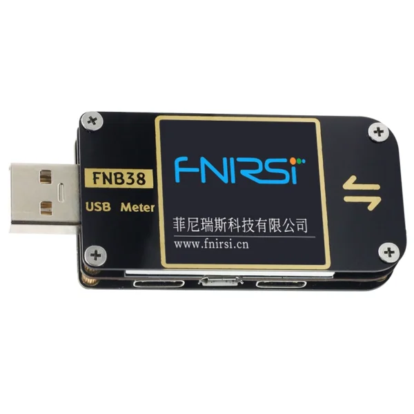 FNB38 Current And Voltage Meter USB Tester QC4+ PD3.0 2.0 PPS Fast Charging Protocol Capacity Test