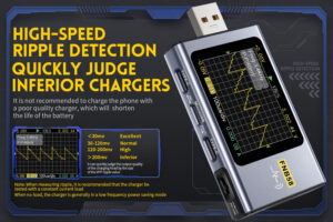FNB58 USB Tester Voltmeter Ammeter TYPE C Fast Charge Detection Trigge