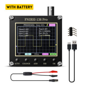 FNIRSI-138 PRO Handheld Digital Oscilloscope 2.5MSas 200KHz Analog Bandwidth main