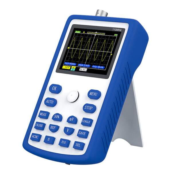 FNIRSI-1C15 Handheld Digital Oscilloscope with 500M Real-Time Sampling Rate and 110MHz Analog Bandwidth