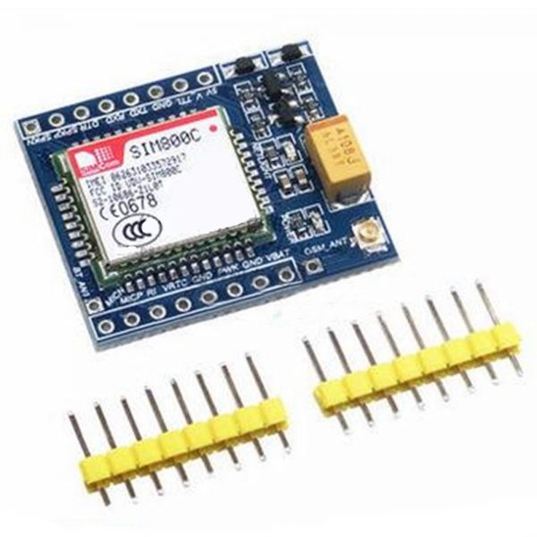 SIM800C GSM GPRS module 5V3.3V TTL adapts STM32 C51 program with Bluetooth and TTS pins