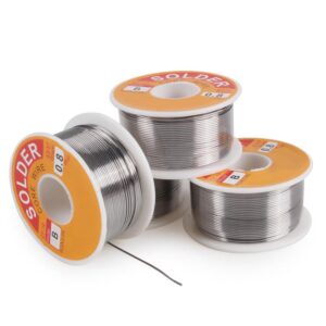 Solder Wire 63-37 Tin Lead Rosin Core Flux 2% for Electrical Solderding 0.60.811.5 -UK