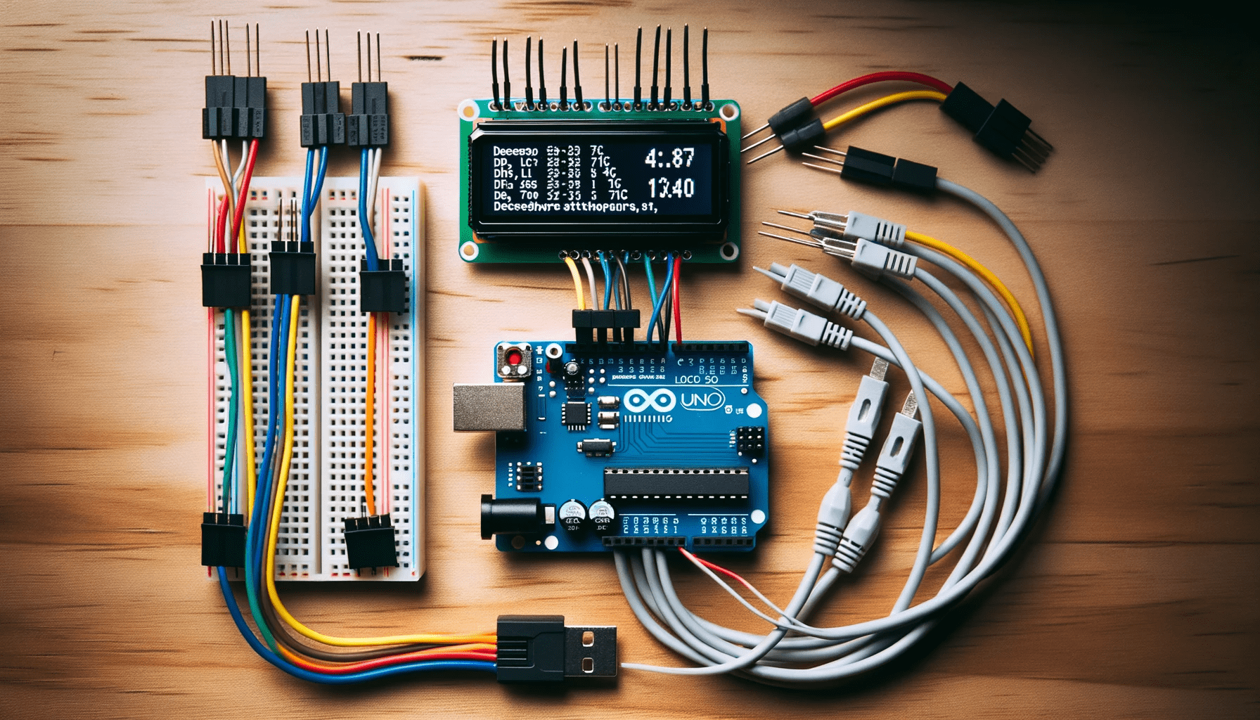 Arduino Weather Station using DHT11 Sensor