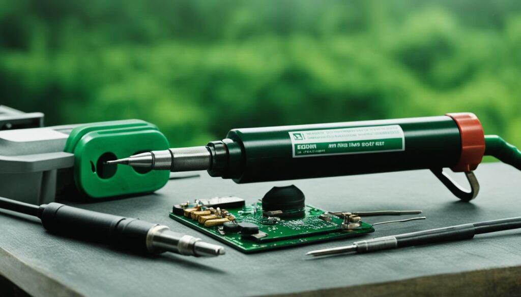 Lead-free solder for environmental safety