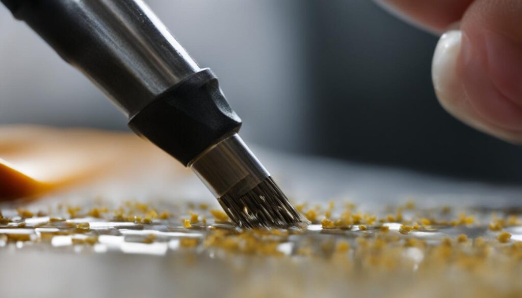 Maintaining soldering iron tips for optimal performance