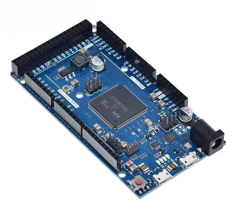 Arduino Due R3 Clone Board arm32 bit kunkune.co .uk side view
