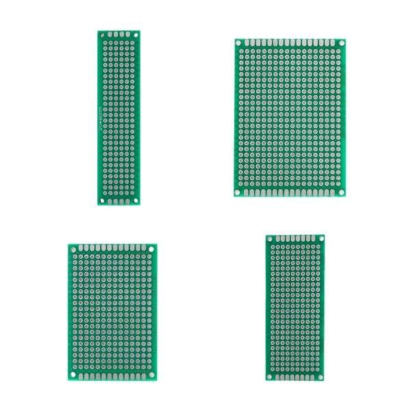 5pcs Double Sided PCB Board 3x7 5x7 cm Green 5