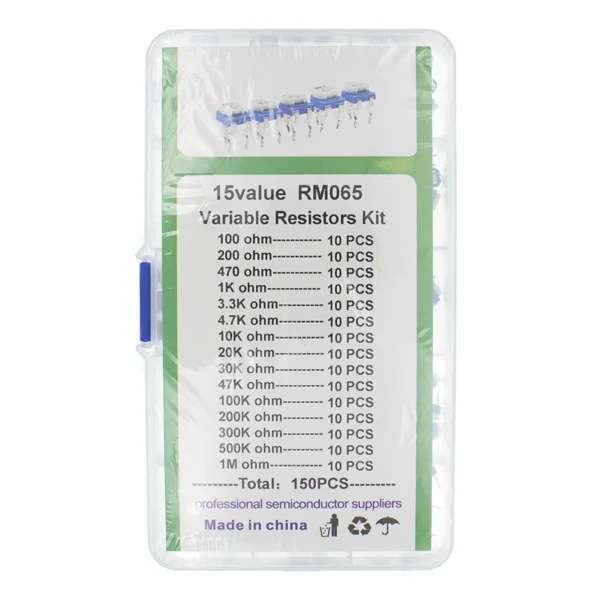150pcs RM065 Trimmer Potentiometer Kit 5