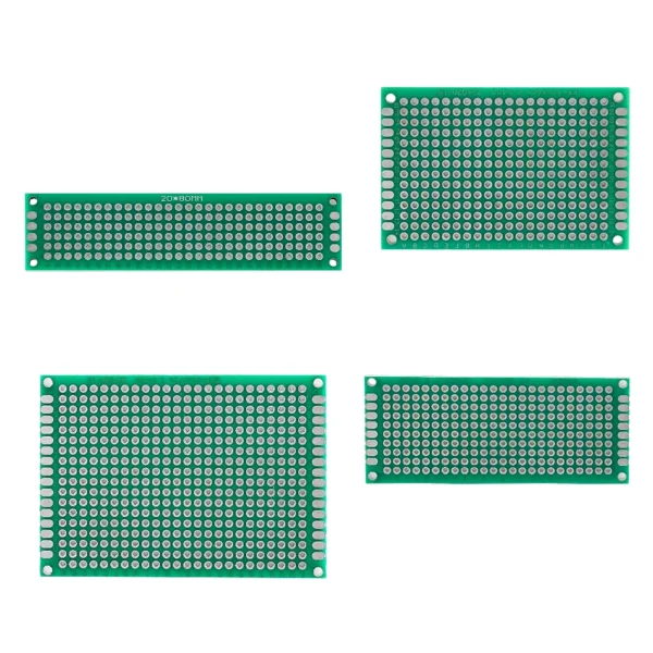 5pcs Double Sided PCB Board 3x7 5x7 cm Green 4