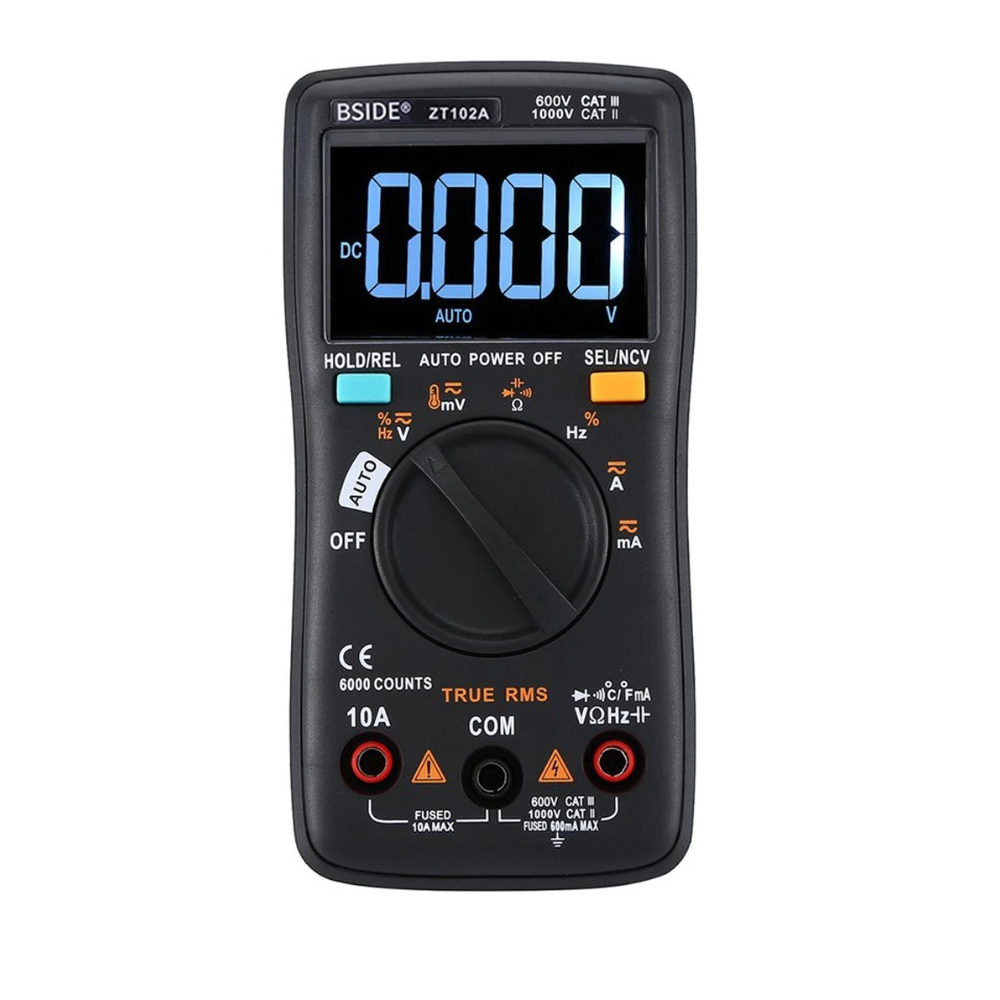 Multimeter on a white background