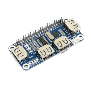 USB HUB HAT for Raspberry Pi Zero Zero W, USB to UART main