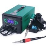 YIHUA 948D-III 2-in-1 Soldering Desoldering Station with Vacuum Pump, ESD Safe PCB Repair Rework Tool