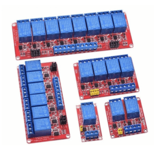 Relay modules for Arduino and electronics automation projects