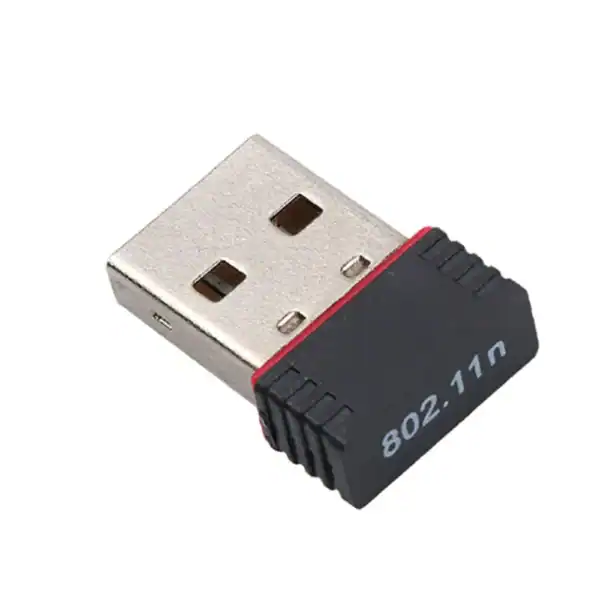 Wireless Wi-Fi USB adapter for improved internet access and network connection.
