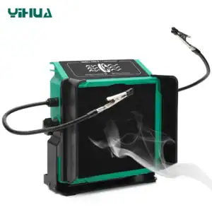 Smoke generator device for vaping and aromatherapy, compact and portable design.